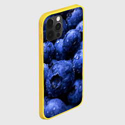 Чехол для iPhone 12 Pro Роса на чернике, цвет: 3D-желтый — фото 2