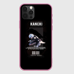 Чехол для iPhone 12 Pro Tokyo Ghoul: Kaneki Ken, цвет: 3D-малиновый