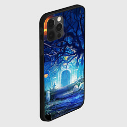 Чехол для iPhone 12 Pro Ночь Halloween, цвет: 3D-черный — фото 2