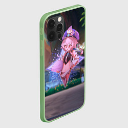 Чехол для iPhone 12 Pro Дори в примогеме, цвет: 3D-салатовый — фото 2