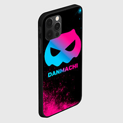 Чехол для iPhone 12 Pro DanMachi - neon gradient, цвет: 3D-черный — фото 2