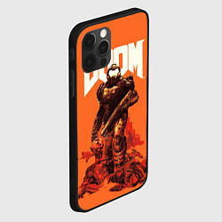 Чехол для iPhone 12 Pro DOOM - Doomguy, цвет: 3D-черный — фото 2