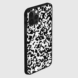 Чехол для iPhone 12 Pro Камуфляж Cowskin мелкий, цвет: 3D-черный — фото 2