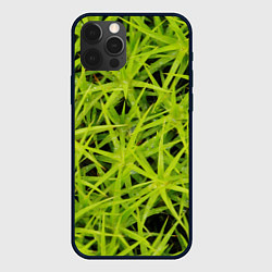 Чехол для iPhone 12 Pro Сфагнум, цвет: 3D-черный