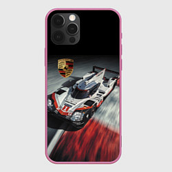 Чехол iPhone 12 Pro Porsche - racing team - motorsport