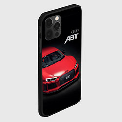 Чехол для iPhone 12 Pro Audi quattro ABT autotuning, цвет: 3D-черный — фото 2