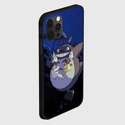 Чехол для iPhone 12 Pro Night flight Totoro, цвет: 3D-черный — фото 2