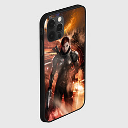 Чехол для iPhone 12 Pro Mass Effect N7 - Jane Shepard, цвет: 3D-черный — фото 2