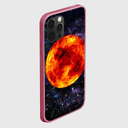 Чехол для iPhone 12 Pro Солнце, цвет: 3D-малиновый — фото 2