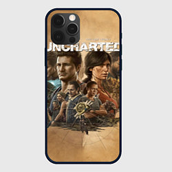 Чехол для iPhone 12 Pro Uncharted: Legacy of Thieves Collection, цвет: 3D-черный