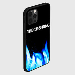 Чехол для iPhone 12 Pro The Offspring blue fire, цвет: 3D-черный — фото 2