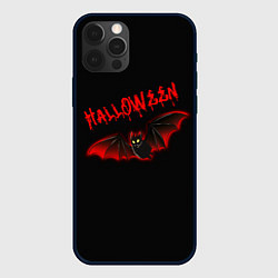 Чехол для iPhone 12 Pro Halloween : летучая мышь, цвет: 3D-черный