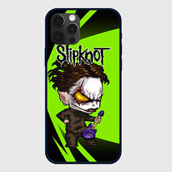 Чехол iPhone 12 Pro Slipknot green