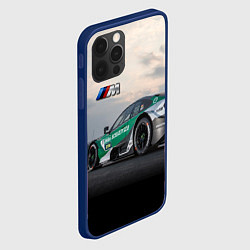 Чехол для iPhone 12 Pro BMW M Power - Racing team - Motorsport, цвет: 3D-тёмно-синий — фото 2