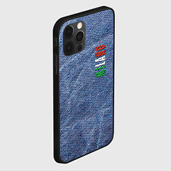 Чехол для iPhone 12 Pro Milano - Italy - Jeans - Fashion, цвет: 3D-черный — фото 2