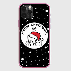 Чехол iPhone 12 Pro Meow Christmas