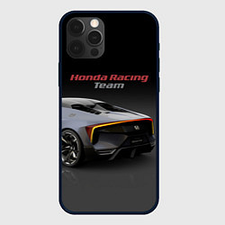 Чехол для iPhone 12 Pro Honda Racing Team - Japan, цвет: 3D-черный