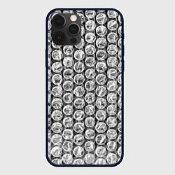 Чехол для iPhone 12 Pro Пупырка - текстура, цвет: 3D-черный