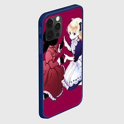 Чехол для iPhone 12 Pro Sweet Emilico and Kate - Дом теней, цвет: 3D-тёмно-синий — фото 2