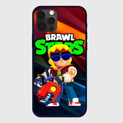 Чехол для iPhone 12 Pro Buster Brawl stars, цвет: 3D-черный