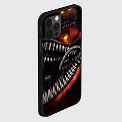 Чехол для iPhone 12 Pro Кошмарный Фокси, цвет: 3D-черный — фото 2