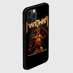 Чехол для iPhone 12 Pro Manowar rock, цвет: 3D-черный — фото 2