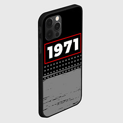 Чехол для iPhone 12 Pro 1971 - в красной рамке на темном, цвет: 3D-черный — фото 2