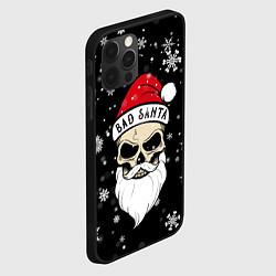 Чехол для iPhone 12 Pro Christmas Bad Santa, цвет: 3D-черный — фото 2