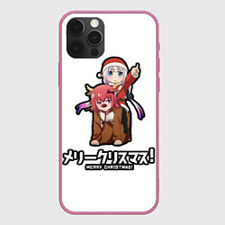 Чехол для iPhone 12 Pro Олень Сатаня и Канна дракон - Горничная госпажи Ко, цвет: 3D-малиновый