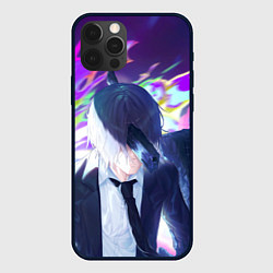 Чехол для iPhone 12 Pro Аки демон, цвет: 3D-черный