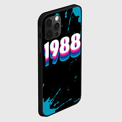 Чехол для iPhone 12 Pro Made in 1988: vintage art, цвет: 3D-черный — фото 2