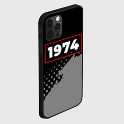 Чехол для iPhone 12 Pro 1974 - в красной рамке на темном, цвет: 3D-черный — фото 2