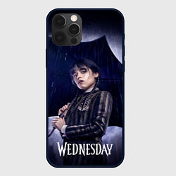 Чехол для iPhone 12 Pro Poster Wednesday, цвет: 3D-черный