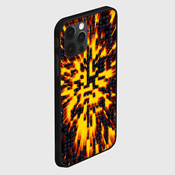 Чехол для iPhone 12 Pro Неоновый взрыв - яркое свечение, цвет: 3D-черный — фото 2