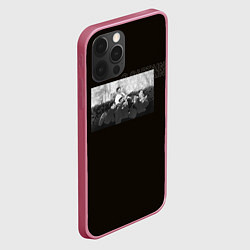 Чехол для iPhone 12 Pro О Капитан, мой Капитан - Общество мёртвых поэтов, цвет: 3D-малиновый — фото 2