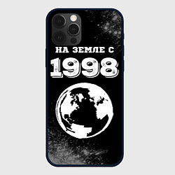 Чехол для iPhone 12 Pro На Земле с 1998: краска на темном, цвет: 3D-черный