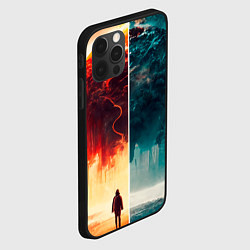 Чехол для iPhone 12 Pro Параллельные вселенные, цвет: 3D-черный — фото 2