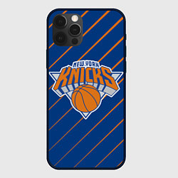 Чехол для iPhone 12 Pro Нью-Йорк Никс - НБА, цвет: 3D-черный