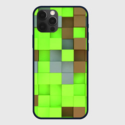 Чехол для iPhone 12 Pro Никита майнкрафт, цвет: 3D-черный