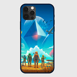 Чехол для iPhone 12 Pro No Mans Sky, цвет: 3D-черный