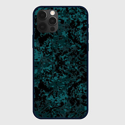 Чехол для iPhone 12 Pro Камуфляж для всего, цвет: 3D-черный