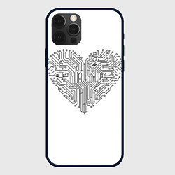 Чехол iPhone 12 Pro Heart neurons