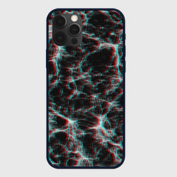 Чехол для iPhone 12 Pro Сеть нейронов, цвет: 3D-черный
