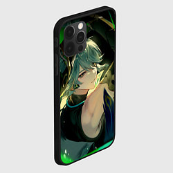 Чехол для iPhone 12 Pro Genshin impact - Аль-хайтам, цвет: 3D-черный — фото 2