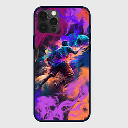 Чехол iPhone 12 Pro Яркий баскетболист