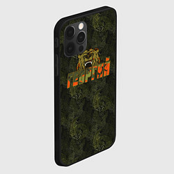 Чехол для iPhone 12 Pro Георгий камуфляж, цвет: 3D-черный — фото 2