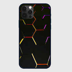 Чехол для iPhone 12 Pro Киберстиль, цвет: 3D-черный