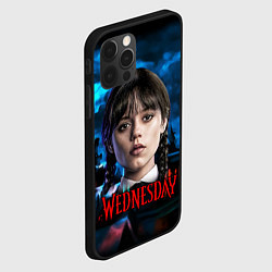 Чехол для iPhone 12 Pro Wednesday horror, цвет: 3D-черный — фото 2