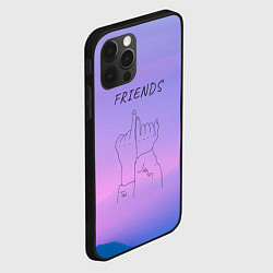 Чехол для iPhone 12 Pro Friends - Jimin and Taehyung BTS, цвет: 3D-черный — фото 2
