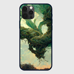 Чехол для iPhone 12 Pro Рисунок нейросети, цвет: 3D-черный
